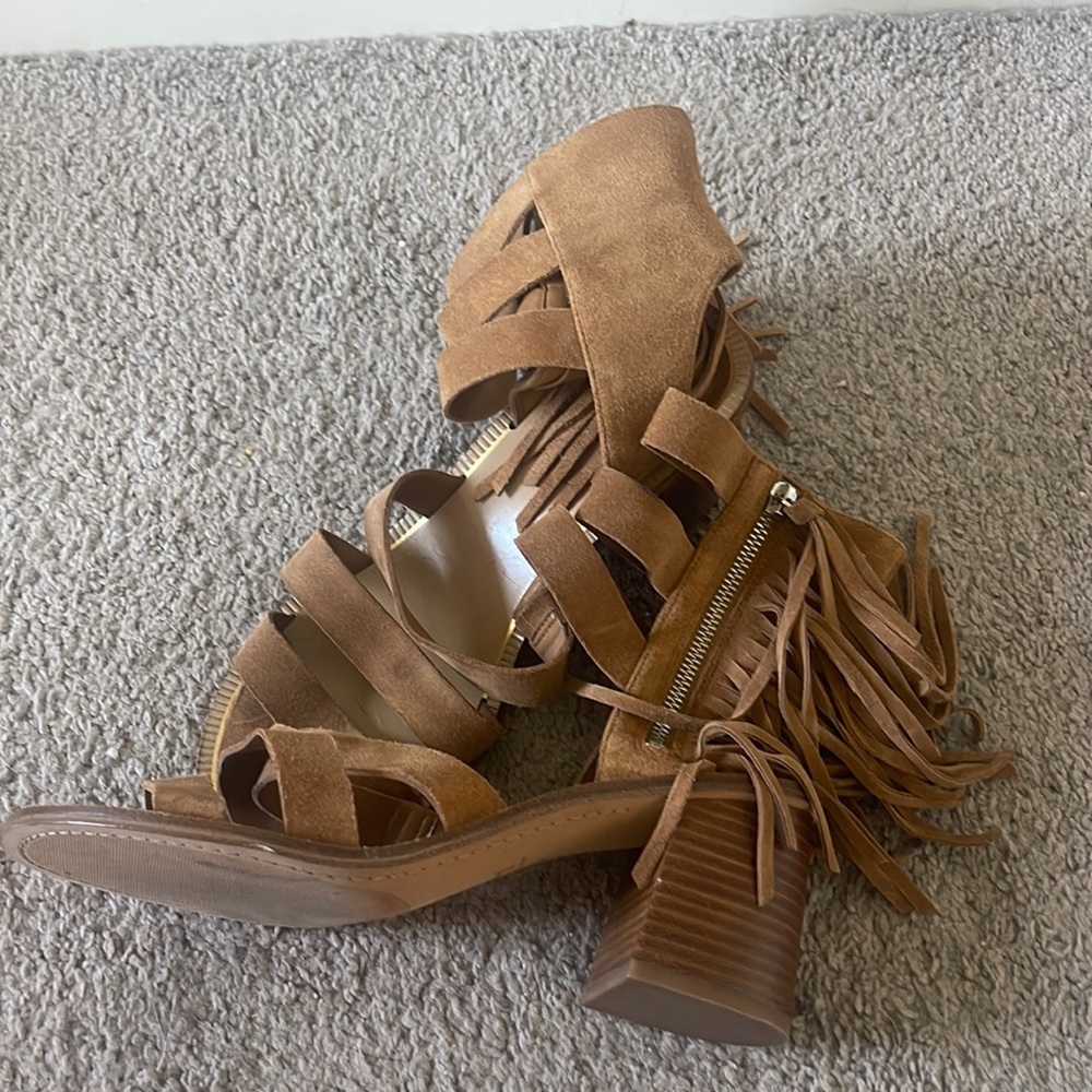 Marc Fisher Fringe Sandal